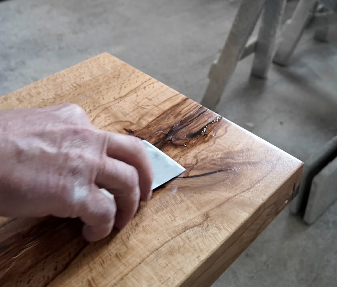 jak na epoxid - jak vylití malé praskliny 4